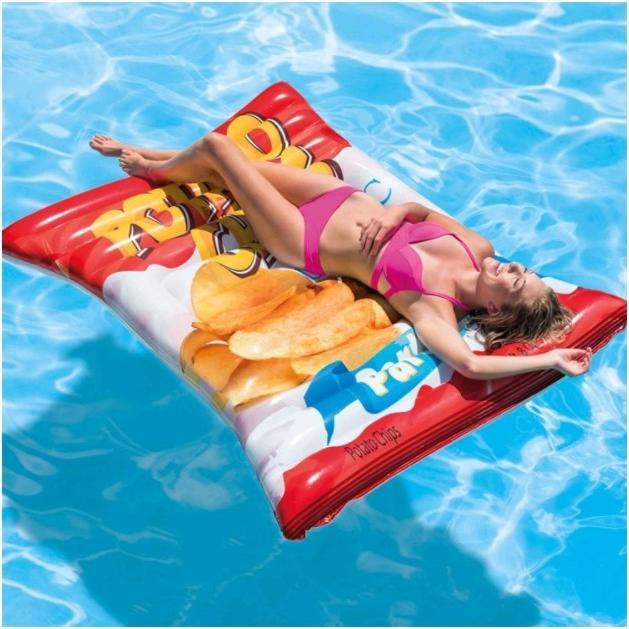 Actual product image Intex Potato Chips Float