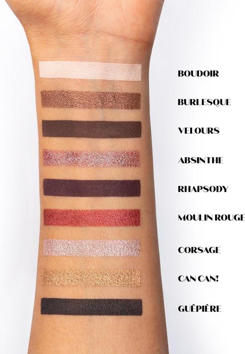 Actual product image Mesauda Palette 9 creamy eyeshadows 9x1 g (Rive Gauche)