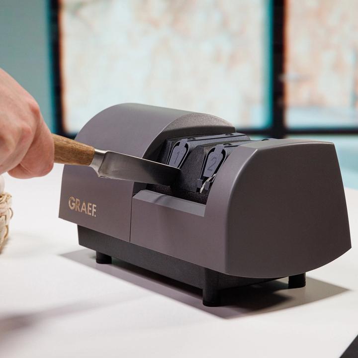 Produktbild Graef SG 520 EU Messerschärfer Schleifwinkel für 20° Klingen quarzgrau