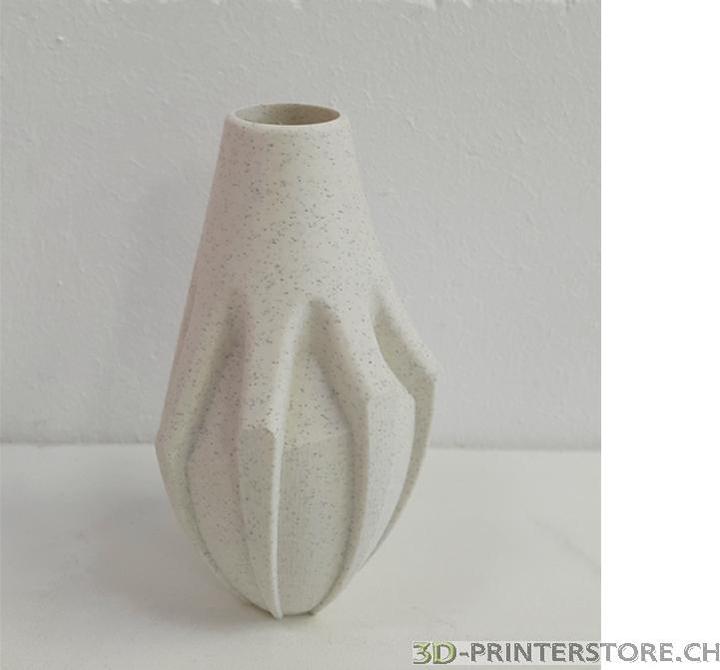 Actual product image 3d-printerstore.ch PLA Special BestValue 2.85mm Stone Like grey 1kg (PLA, 2.85 mm, 1000 g, Grey)