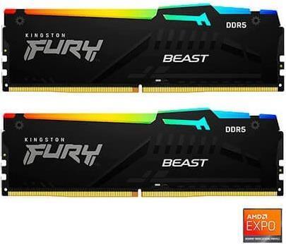 Produktbild Kingston FURY Beast (2 x 8GB, 5200 MHz, DDR5-RAM, DIMM)