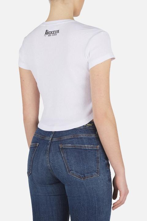 Produktbild Boxeur des Rues Cropped T-Shirt W/ Coulisse (L)