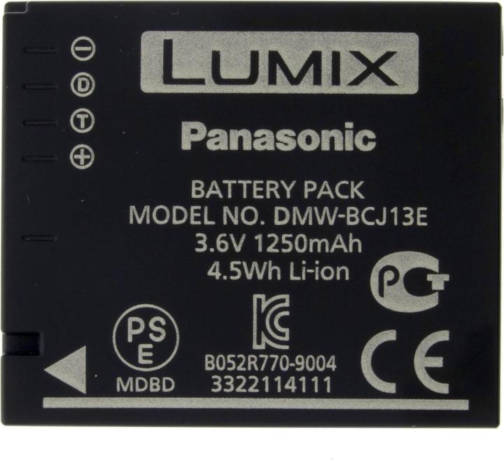 Actual product image Panasonic Dmw-Bcj13e (Camera battery)