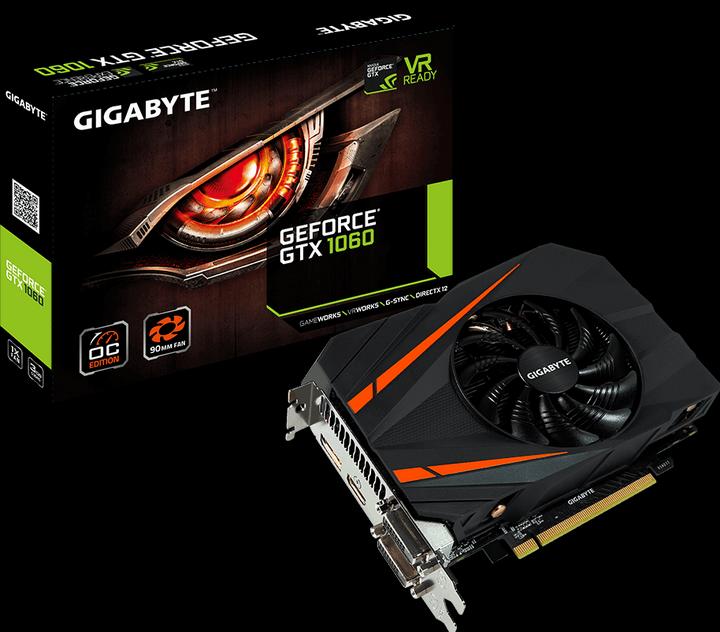 Immagine prodotto Gigabyte GeForce GTX 1060 Mini ITX OC (3 GB)