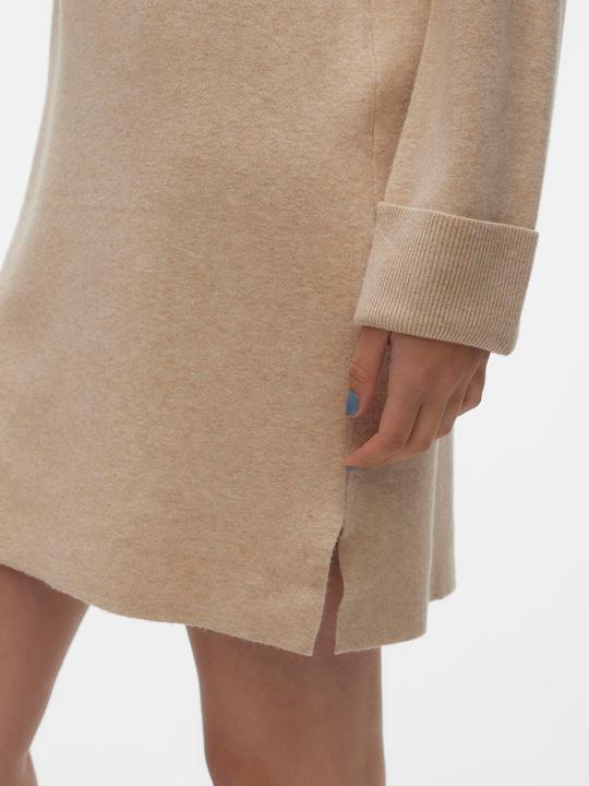 Actual product image Vero Moda VMGOLDNEEDLE LS SHORT HIGHNECK DRESS Knit Dress (S)