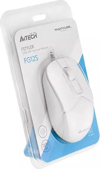 Actual product image A4Tech 47117 FSTYLER FM12S White (Cable)