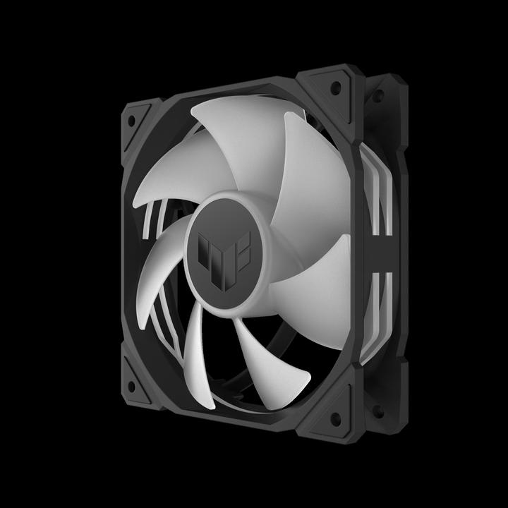 Actual product image ASUS Fan TUF GAMING TR120 FAN ARGB BLK 3IN1 (120 mm, 3 x)