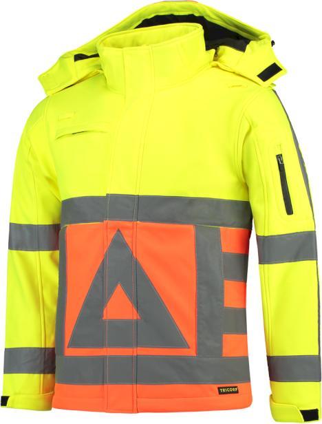 Tricorp 403002OrangeYellow4XL Softshell Verkeersregelaar (4XL)