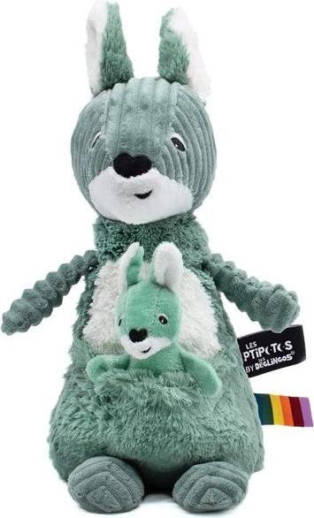 Deglingos Känguru & Baby Grün