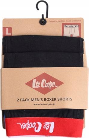 Immagine prodotto Lee Cooper Herren Boxershorts Duobox Schwarz (XXL)