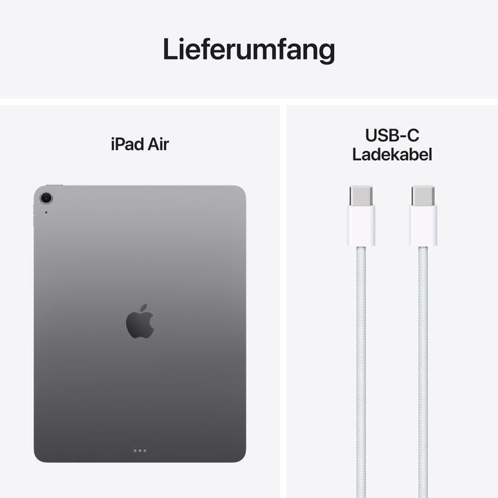 Actual product image Apple iPad Air 13 2025 (M3) (WLAN only, 13", 512 GB, Space Grey)