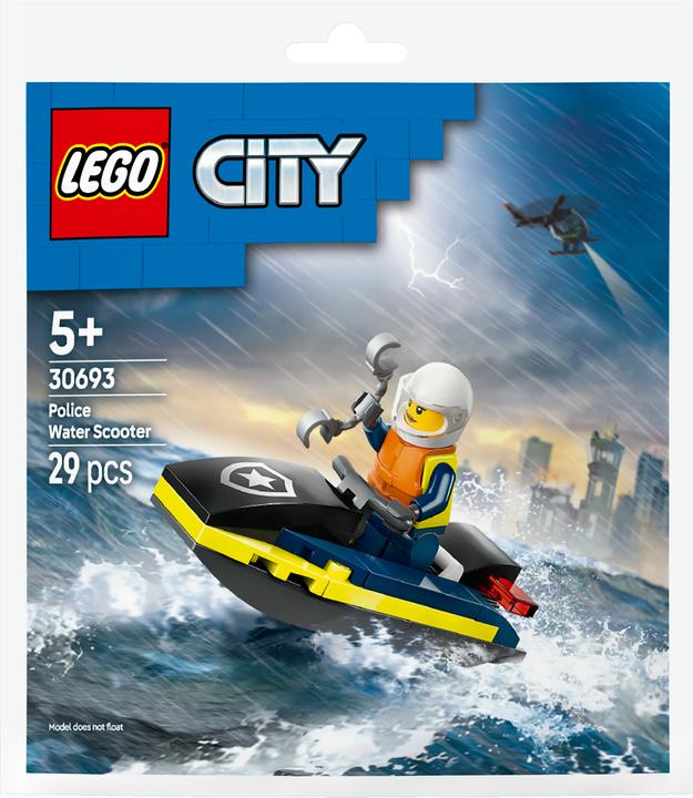 Produktbild LEGO Polizei Jetski (30693, LEGO City)