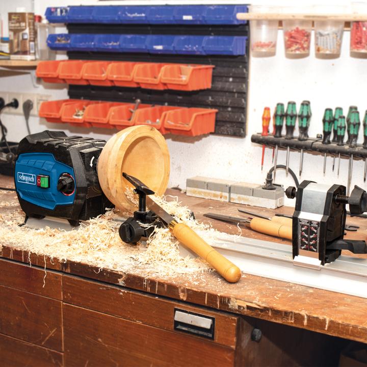 Actual product image Scheppach Tour à bois 550W