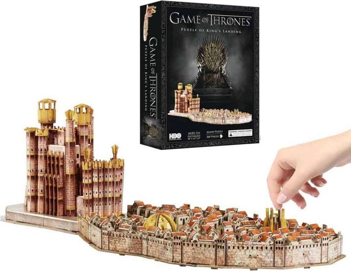 Immagine prodotto 4D City 3D Game of Thrones: Approdo del Re (260 pezzi)