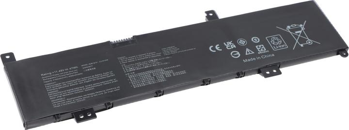 Immagine prodotto AccuCell Akku passend für ASUS Vivobook Pro 15 N580, C31N1636, Li-Polymer, 11,49V, 4050mAh, 47Wh (3 Celle, 4050 mAh)