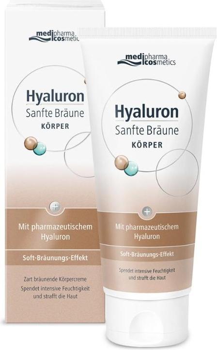 Medipharma cosmetics Hyualuron Sanfte Bräune Körpercreme, 200 ml Creme (Körpercreme, 200 ml)