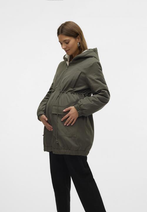 Actual product image Mamalicious Hood Elasticated cuffs Jacket Jacket (XS)