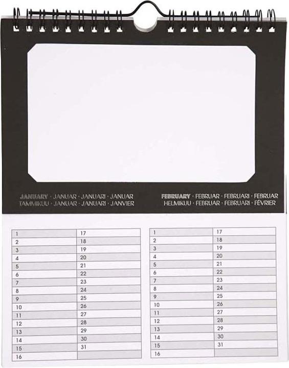 Immagine prodotto Calendario di compleanno artigianale