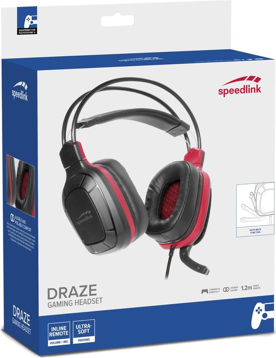 Actual product image Speedlink CASAD Gaming Headset (Cable)