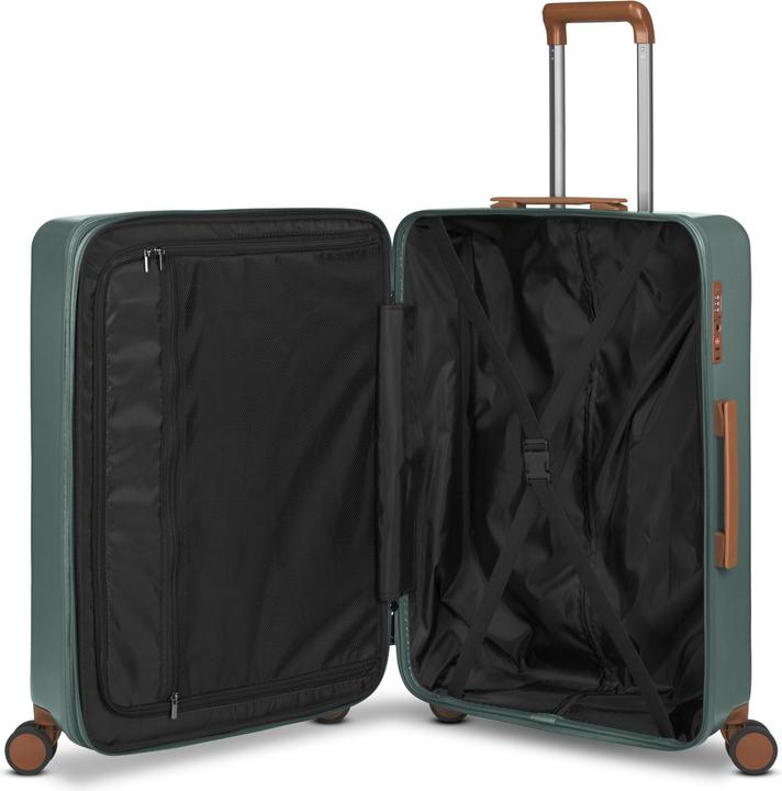 Actual product image Brics Ferrara 4-wheel trolley M 67 cm with expansion fold (72 l, M (50 - 90l))