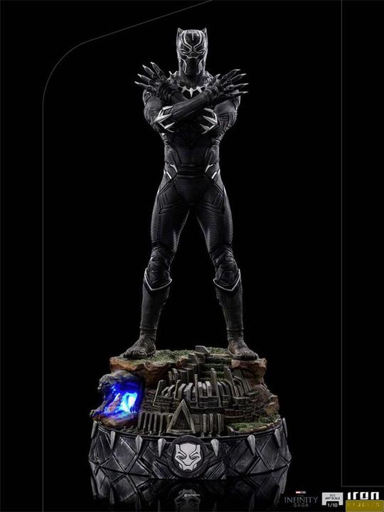 Image du produit Iron Studios MARVEL - Black Panther Deluxe- Statuette 1/10 Art Scale - 25.5cm