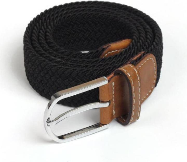 JTI Geflochtenes Quadrat - Schwarz - Unisex - 105 cm (105)