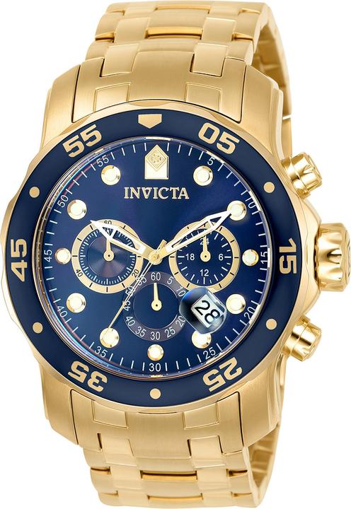 Invicta Pro Diver - SCUBA 0073 Herenhorloge - 48mm (Chronograph, 48 mm)