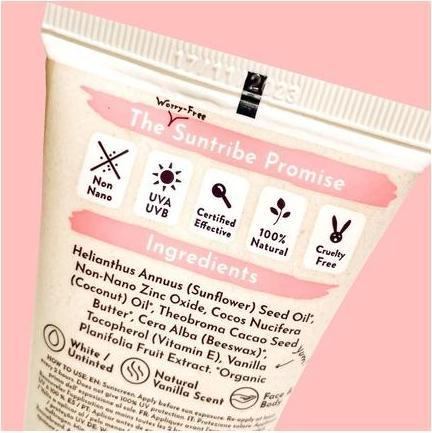 Produktbild Suntribe Mineralische Bio-Sonnencreme Kids (Sonnencreme, SPF 30, 100 ml, 1 g)
