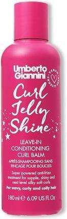 Actual product image Umberto Giannini Curl Jelly Shine Moisturising Leave-In Conditioner for Curls Waves and Coils - Vega (180 ml)