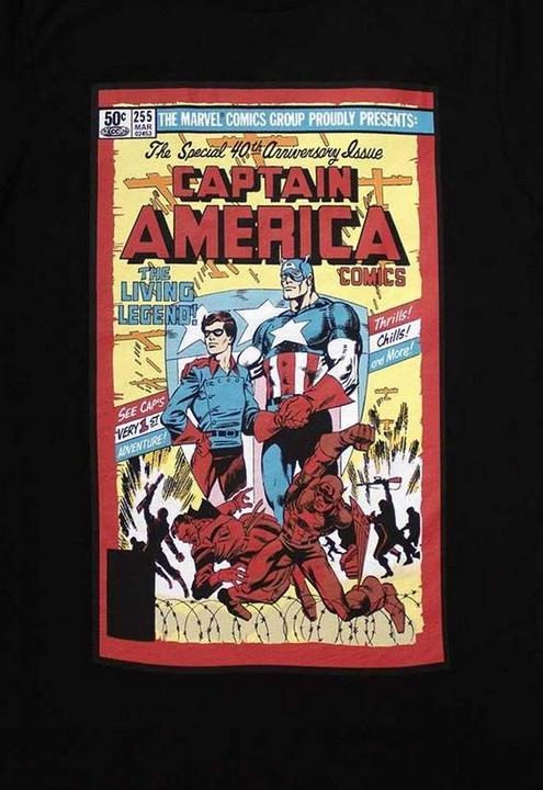 Produktbild Captain America Living Legend TShirt (S)