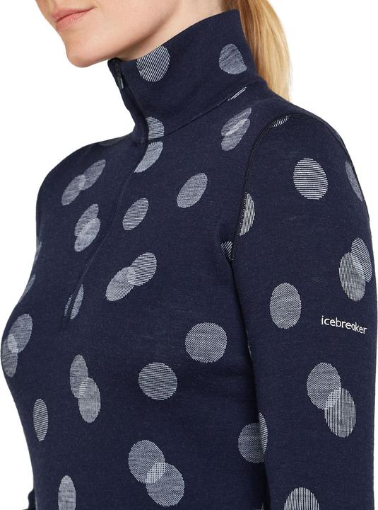 Produktbild Icebreaker Women's 260 Vertex L/S Half Zip Falling Flakes (XS)