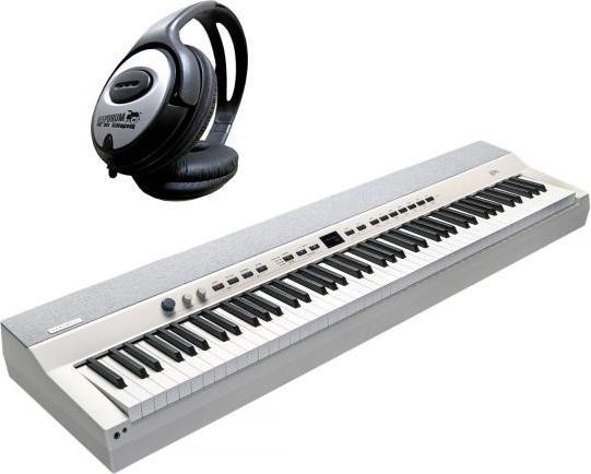 Actual product image Kurzweil Stage Piano KAP1-WH 88 keys with headphones (88 Keys)