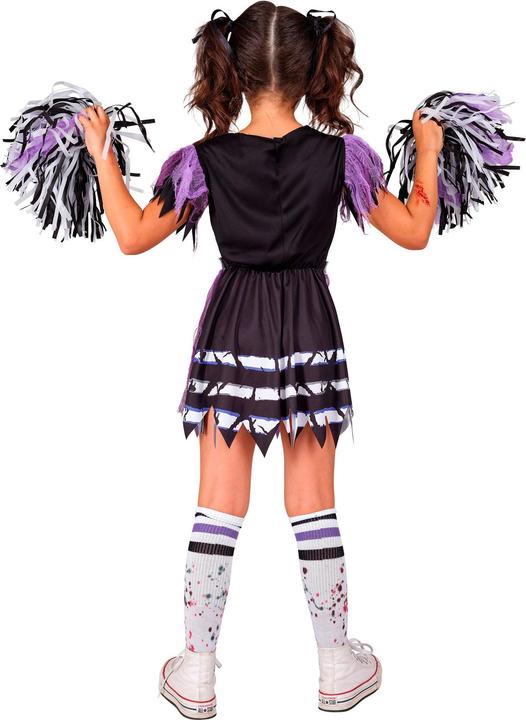 Image du produit Widmann Robe de pom-pom girl zombie, bas, pompon (158)