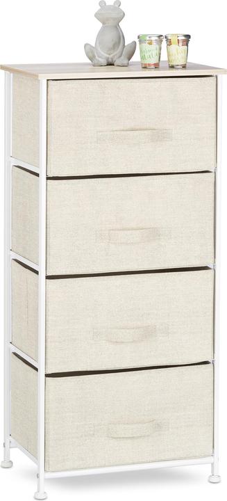 Relaxdays Shelving System with Drawers