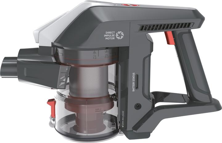 Actual product image Hoover H-FREE 300 HF322AFP 011 cordless Grey, Titanium Bagless