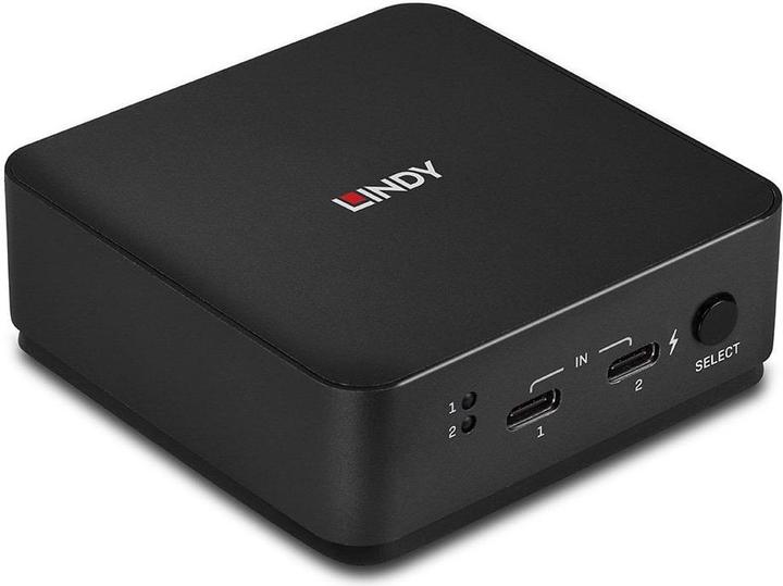 Lindy 2 Port Type C,Dual HDMI 4K60 KVM Switch