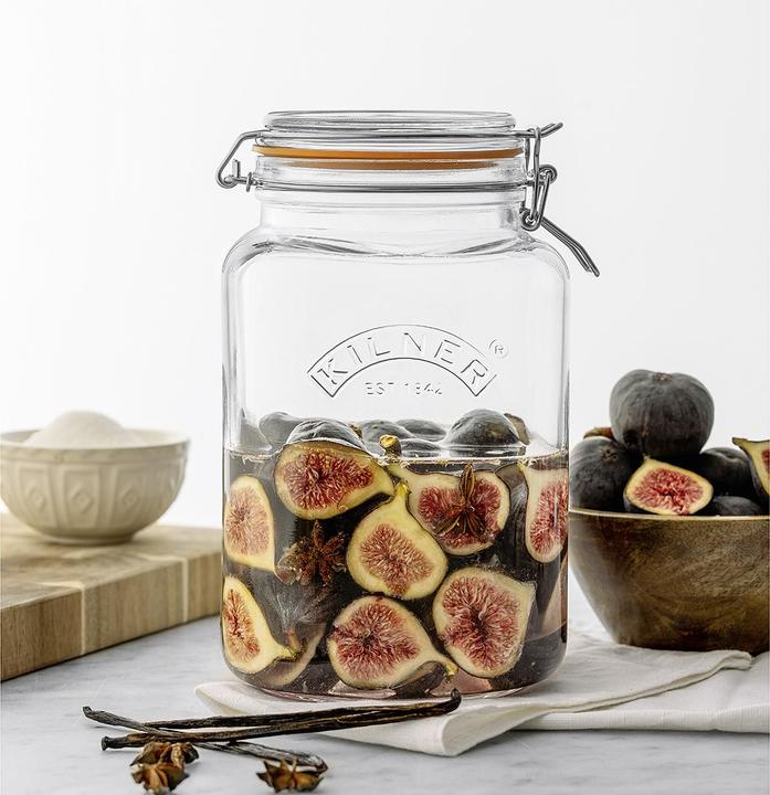 Produktbild Kilner KIL Bügelverschlussglas 3l qu. (1 Stk., 3 l)