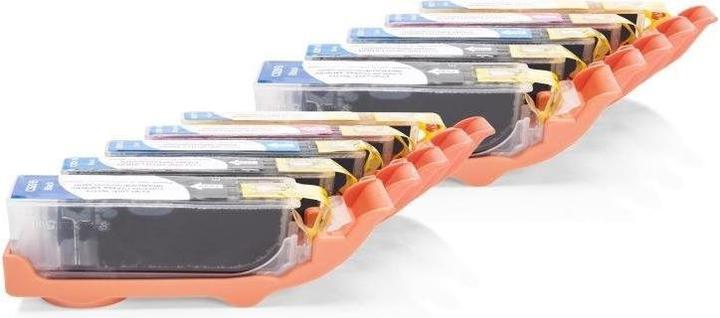 Produktbild Hermex Alternative Tintenpatrone zu Canon PGI-520PGBK, CLI-521 CMYK (M, C, Y, PGBK, BK)