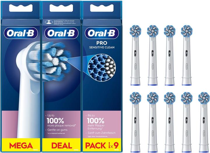 Braun Oral-B Pro Sensitive Clean Ersatzbürstenköpfe (9 x)