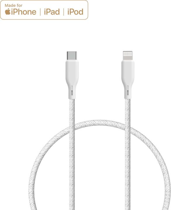 Upström UPSTRM Cable MFI Lightning to USBC 1.2m (1.20 m, 27 W)
