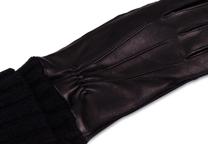Immagine prodotto Cash-Mere Lederhandschuhe mit Stulpen und Touchscreen tauglich (L)