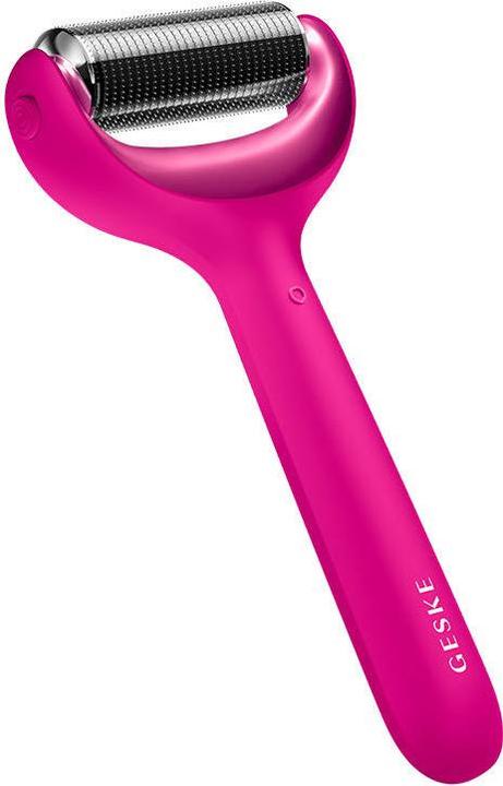 Actual product image Konjac Sponge Roller do mezoterapii igłowej twarzy i ciała 9w1 Geske z Aplikacja (magenta)
