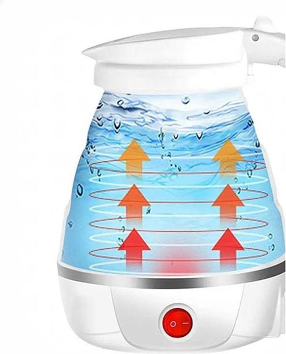 Produktbild Memorysolution Fahrradzubehör OEM Klappbarer elektrischer Wasserkocher 600 ml 600W RC-K-732 weiss