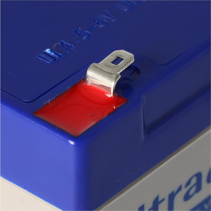 Image du produit Ultracell Akku UL 4.5-6 mit Faston 4,8mm Kontakten (6V)