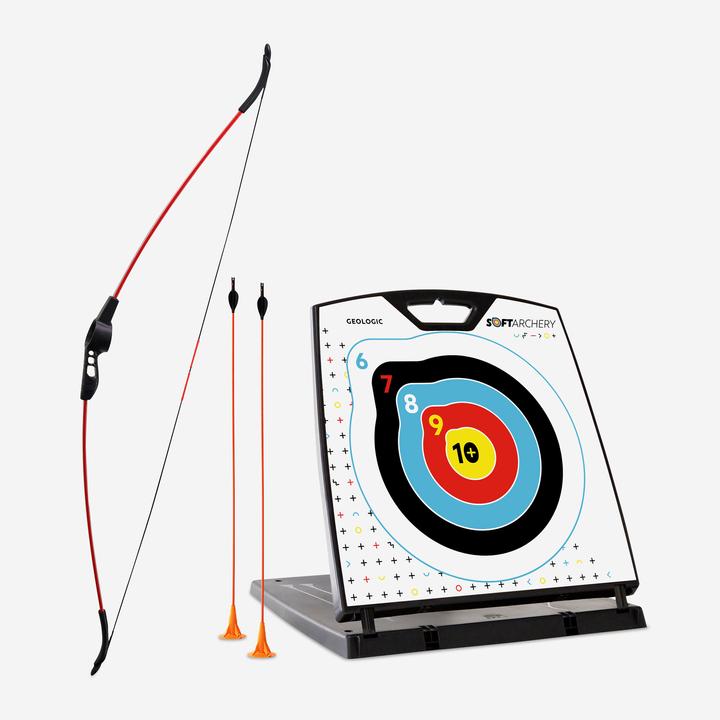 Actual product image Decathlon Bow set children's bow Softarchery 100