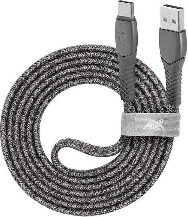 Rivacase CÂBLE USB-C VERS USB2.0 /GREY PS6102 GR12 (1.20 m, USB 2.0)