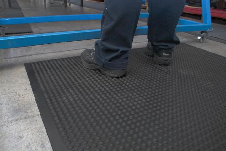 Actual product image kaiserkraft Anti-fatigue mat, flame retardant (900 x 1200 mm)