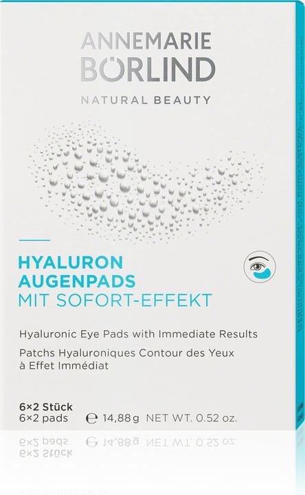 Image du produit Annemarie Börlind Coussinets d'oreille à l'hyaluron pour un confort accru - Effekt (Patchs, 14.88 ml, Journée)