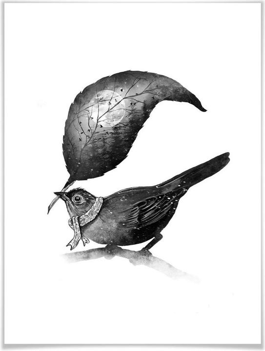 Produktbild Trenddeko The Messenger (60 x 80 cm)