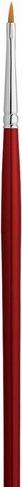 Actual product image Pebeo Iris Brush Yellow Polyamide Filbert N°02